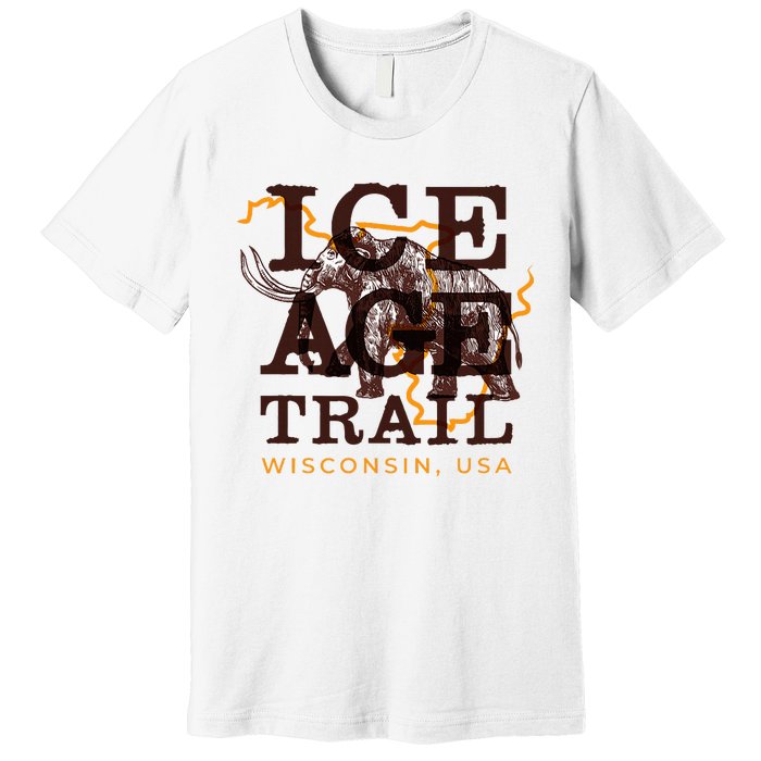 I.C.E A.G.E Trail Wisconsin Usa Premium T-Shirt