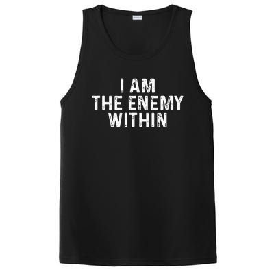 I Am The Enemy Within Simple Cute PosiCharge Competitor Tank