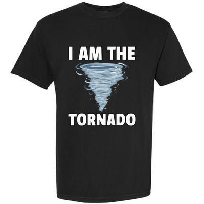 I Am The Storm Twister Tornado Hurricane Meteorologist Garment-Dyed Heavyweight T-Shirt