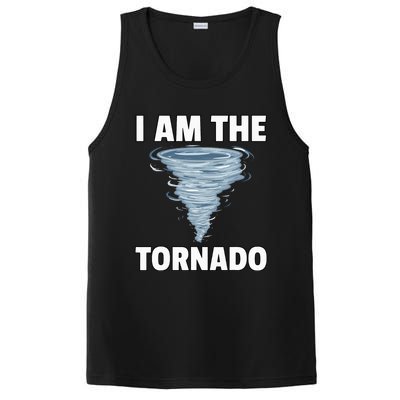 I Am The Storm Twister Tornado Hurricane Meteorologist PosiCharge Competitor Tank