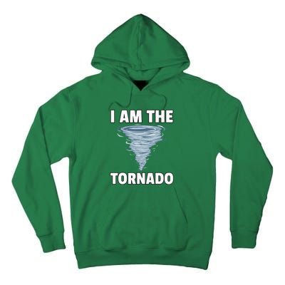 I Am The Storm Twister Tornado Hurricane Meteorologist Tall Hoodie