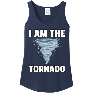 I Am The Storm Twister Tornado Hurricane Meteorologist Ladies Essential Tank