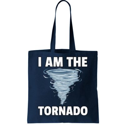 I Am The Storm Twister Tornado Hurricane Meteorologist Tote Bag