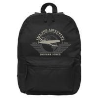 Indiana And The Temple Of Doom Aviation Badge 16 in Basic Backpack