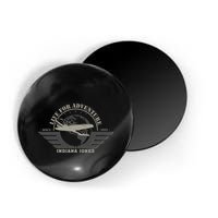 Indiana And The Temple Of Doom Aviation Badge Magnet