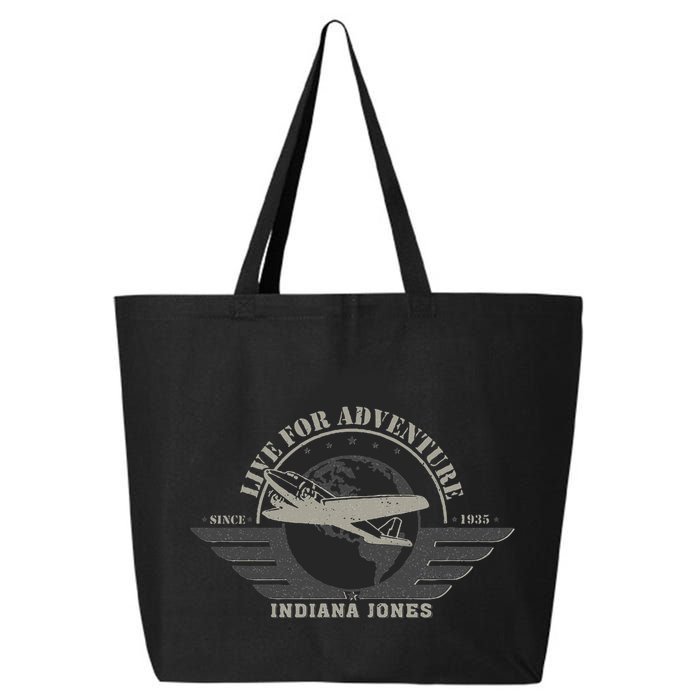 Indiana And The Temple Of Doom Aviation Badge 25L Jumbo Tote