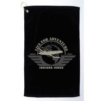 Indiana And The Temple Of Doom Aviation Badge Golf Towel