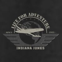 Indiana And The Temple Of Doom Aviation Badge Golf Towel