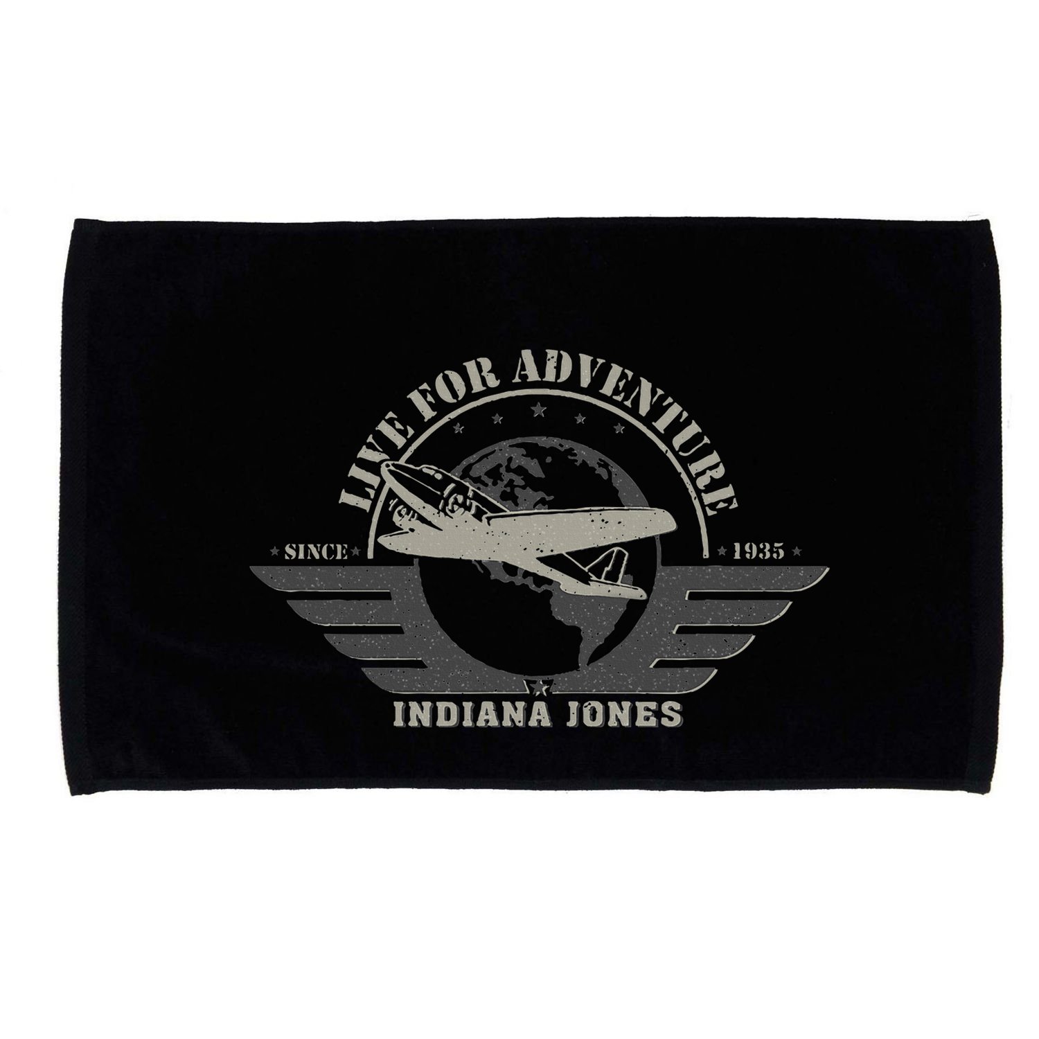 Indiana And The Temple Of Doom Aviation Badge Microfiber Hand Towel