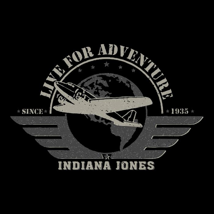 Indiana And The Temple Of Doom Aviation Badge Wool Snapback Cap