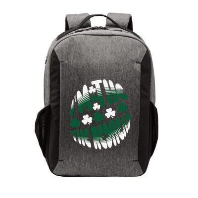 I Am The Redhead Dibs On The Redhead Funny St Patricks Day Vector Backpack