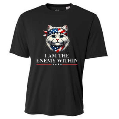 I Am The Enemy Within Harris 2024 I Am The Enemy Within Cooling Performance Crew T-Shirt