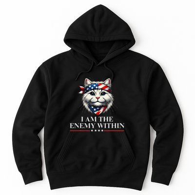 I Am The Enemy Within Harris 2024 I Am The Enemy Within Hoodie