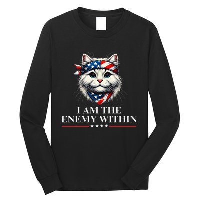 I Am The Enemy Within Harris 2024 I Am The Enemy Within Long Sleeve Shirt