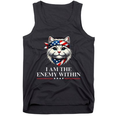 I Am The Enemy Within Harris 2024 I Am The Enemy Within Tank Top