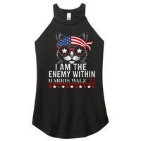 I Am The Enemy Within Harris Walz 2024 Merch Women's Perfect Tri Rocker Tank