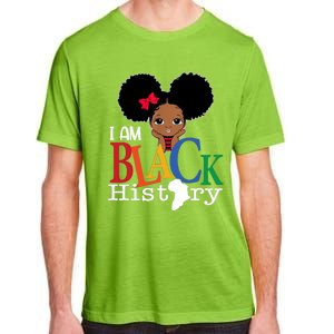 I Am The Strong African Queen Girls Black History Month Adult ChromaSoft Performance T-Shirt