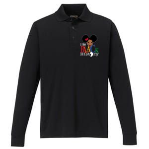 I Am The Strong African Queen Girls Black History Month Performance Long Sleeve Polo