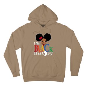 I Am The Strong African Queen Girls Black History Month Hoodie