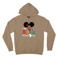 I Am The Strong African Queen Girls Black History Month Hoodie