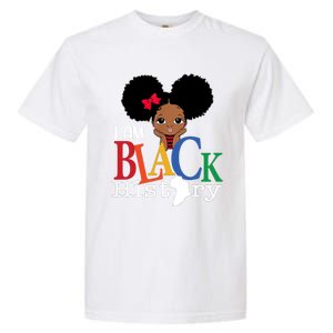 I Am The Strong African Queen Girls Black History Month Garment-Dyed Heavyweight T-Shirt