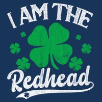I Am The Redhead Dibs On The Redhead St Patricks Day Cool Comfort Performance Bucket Hat