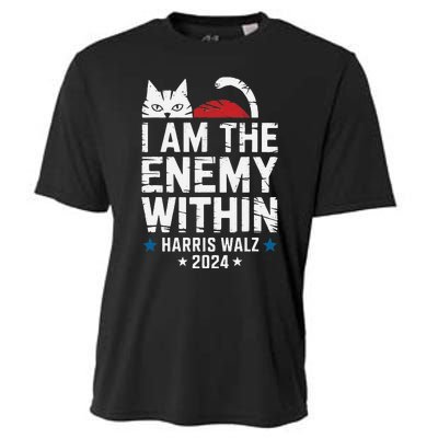 I Am The Enemy Within Kamala Harris 2024 Cooling Performance Crew T-Shirt