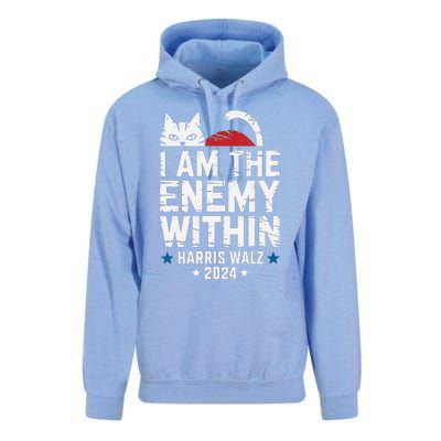 I Am The Enemy Within Kamala Harris 2024 Unisex Surf Hoodie