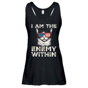 I Am The Enemy Within Kamala Harris 2024 Merch Gift Ladies Essential Flowy Tank