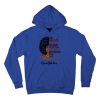 I Am The Storm Social Worker Black History Month Gift Hoodie