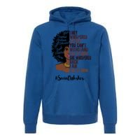 I Am The Storm Social Worker Black History Month Gift Premium Hoodie