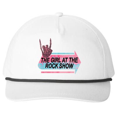 I Am The At The Rock Show Classic Snapback Five-Panel Rope Hat