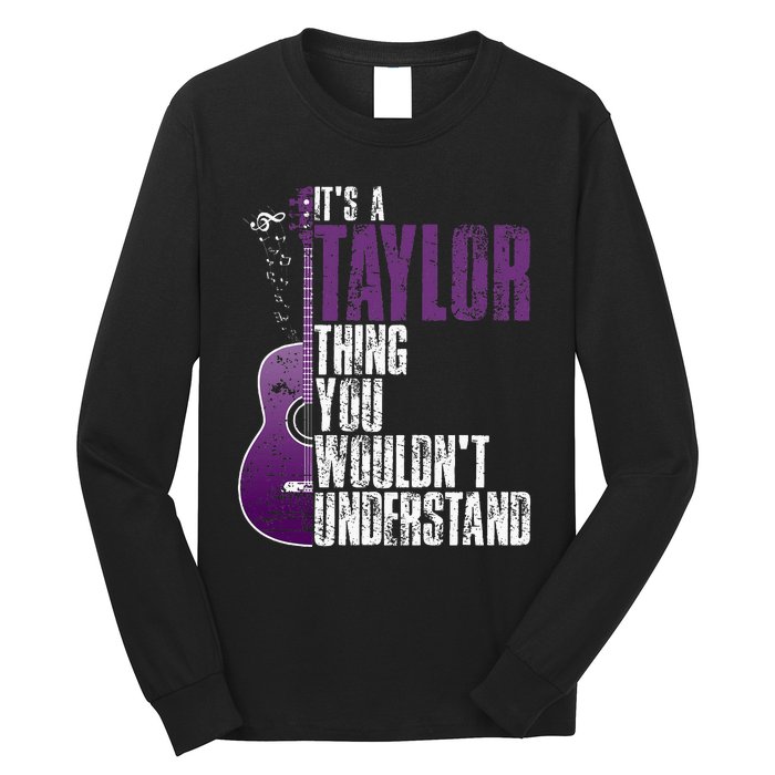 ItS A T.A.Y.Lo.R Thing You WouldnT Understand T.A.Y.L.Or Vintage Long Sleeve Shirt