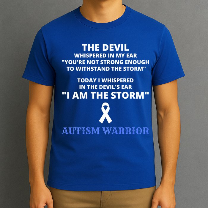 I Am The Storm Autism Warrior Autism Awareness T-Shirt