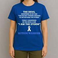 I Am The Storm Autism Warrior Autism Awareness T-Shirt