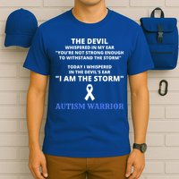 I Am The Storm Autism Warrior Autism Awareness T-Shirt