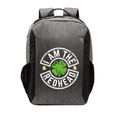I Am The Redhead Dibs On The Redhead Funny St Patricks Day Vector Backpack