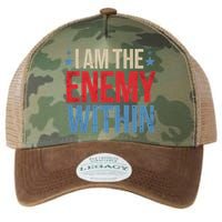 I Am The Enemy Within Legacy Tie Dye Trucker Hat