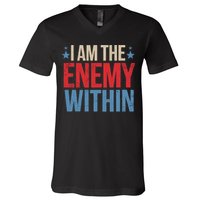 I Am The Enemy Within V-Neck T-Shirt