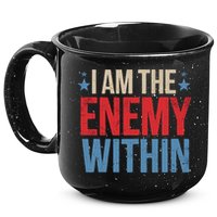 I Am The Enemy Within 15oz Campfire Ceramic Mug
