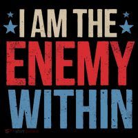 I Am The Enemy Within Flatbill Hat