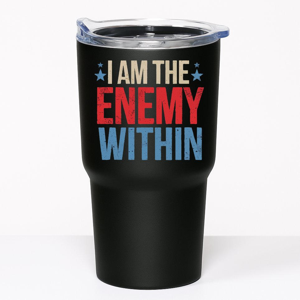 I Am The Enemy Within Tumbler