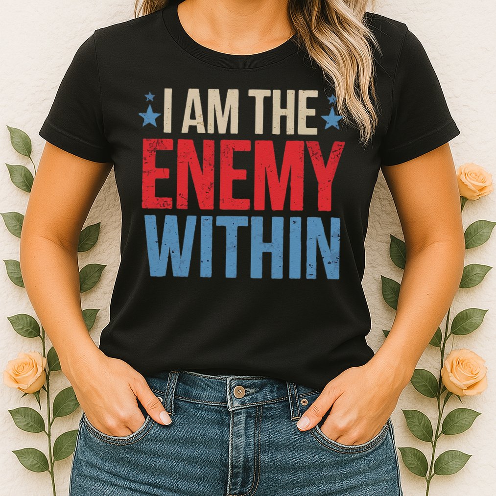 I Am The Enemy Within Womens T-Shirt