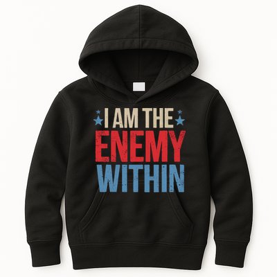 I Am The Enemy Within Kids Hoodie