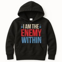 I Am The Enemy Within Kids Hoodie