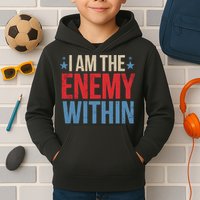 I Am The Enemy Within Kids Hoodie