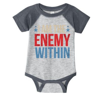 I Am The Enemy Within Infant Baby Jersey Bodysuit