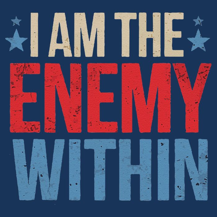 I Am The Enemy Within Infant Baby Jersey Bodysuit