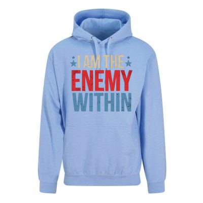 I Am The Enemy Within Unisex Surf Hoodie