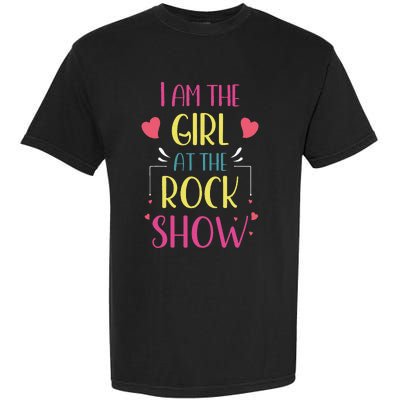 I am the at the Rock Show Rock Music Lover Vintage Garment-Dyed Heavyweight T-Shirt